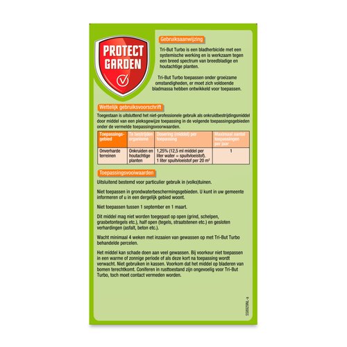 Protect Garden Tri But Turbo Onkruidverdelger 100 ml - afbeelding 3