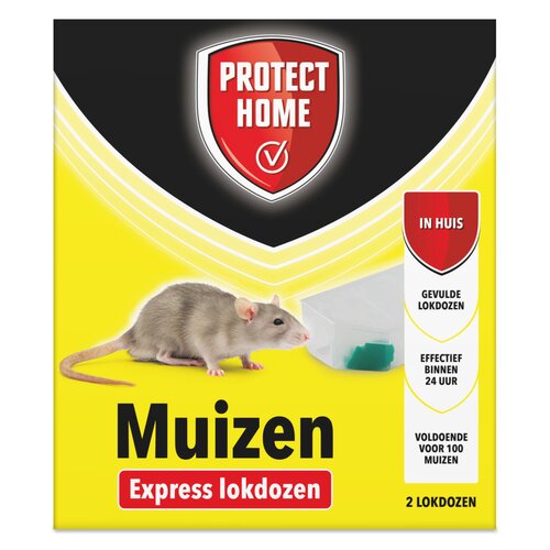 Protect Home Muizenmiddel Express 2 stuks - afbeelding 1