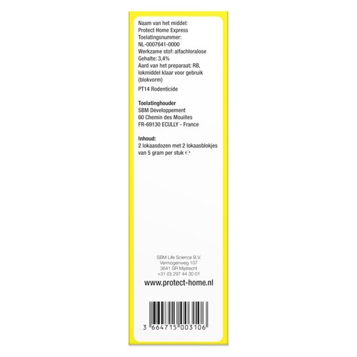 Protect Home Muizenmiddel Express 2 stuks - afbeelding 2