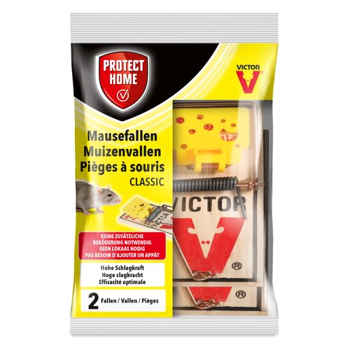 Protect Home Muizenval Hout 2 stuks - afbeelding 1
