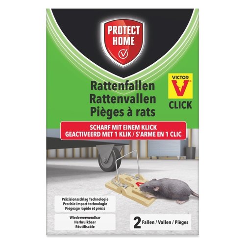 Protect Home Val ratten plastic 2 stuks