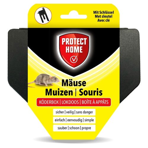 Protect Home Voerdoos muizen plastic 1 stuk