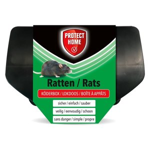 Protect Home Voerdoos ratten plastic 1 stuk