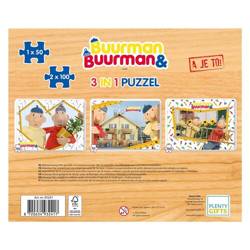 Puzzel Buurman&Buurman - 3 in 1 - afbeelding 2