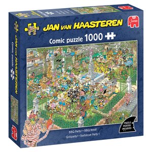 Puzzel Jan van Haasteren BBQ feest! - 1.000 st. - afbeelding 1
