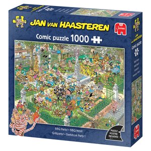 Puzzel Jan van Haasteren BBQ feest! - 1.000 st. - afbeelding 3