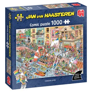 Puzzel Jan van Haasteren - Celebrate Pride - 1.000 st. - afbeelding 1