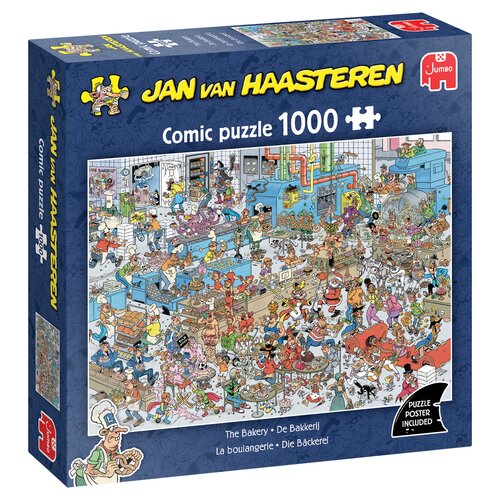 Puzzel Jan van Haasteren De Bakkerij - 1.000 st. - afbeelding 1