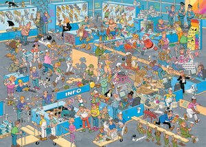 Puzzel Jan van Haasteren De Bouwmarkt & De Verbouwing - 2x1000 st. - afbeelding 2