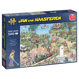 Puzzel Jan van Haasteren De Golfbaan - 5.000 st. - afbeelding 1