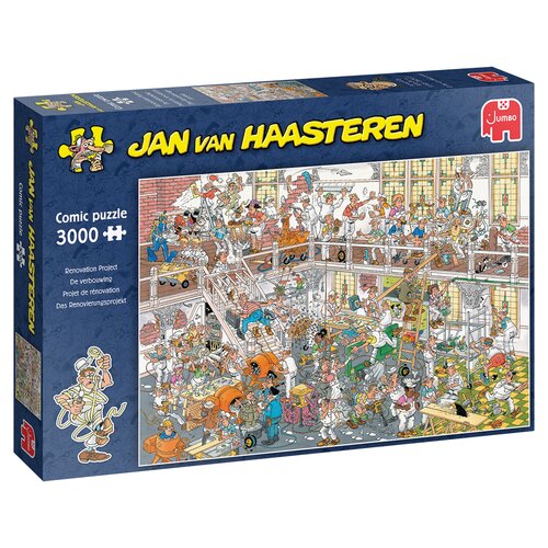 Puzzel Jan van Haasteren De Verbouwing - 3.000 st. - afbeelding 1