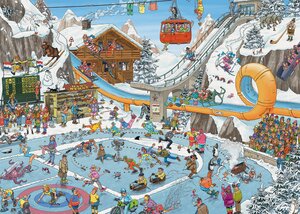 Puzzel Jan van Haasteren De winterspelen - 1.000 st. - afbeelding 3
