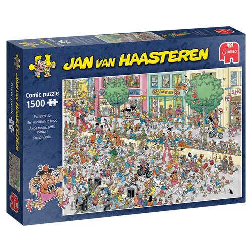 Puzzel Jan van Haasteren Een naaldhak te hoog - 1.500 st. - afbeelding 1