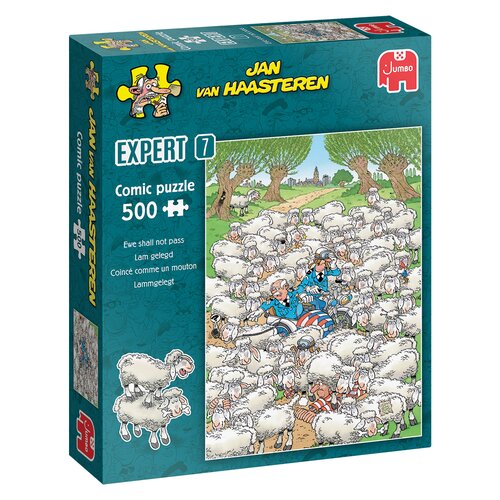 Puzzel Jan van Haasteren Expert 7 Lam Gelegd - 500 st. - afbeelding 1