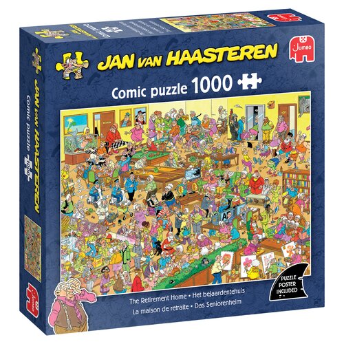 Puzzel Jan van Haasteren - Het Bejaardentehuis - 1.000 st. - afbeelding 1