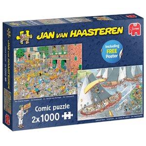 Puzzel Jan van Haasteren Hollandse Tradities 2x1000