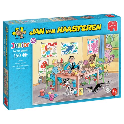 Puzzel Jan van Haasteren Junior Creatief met klei - 150 st. - afbeelding 1