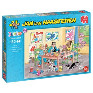 Puzzel Jan van Haasteren Junior Creatief met klei - 150 st. - afbeelding 1