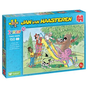 Puzzel Jan van Haasteren Junior De Gladde Glijbaan 150