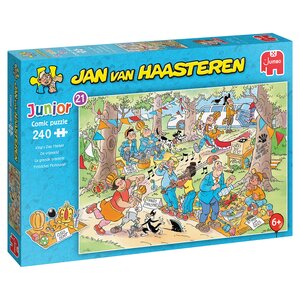 Puzzel Jan van Haasteren Junior De vrijmarkt - 240 st. - afbeelding 1