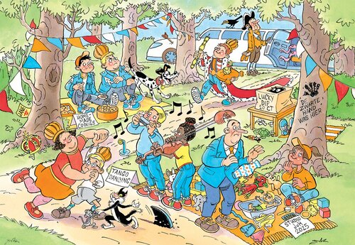 Puzzel Jan van Haasteren Junior De vrijmarkt - 240 st. - afbeelding 2