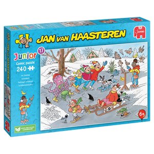 Puzzel Jan van Haasteren Junior Schaatsen - 240 st. - afbeelding 1