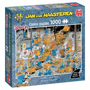 Puzzel Jan van Haasteren Oldtimers - Karren maar! - 1.000 st. - afbeelding 1