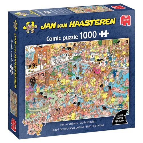 Puzzel Jan van Haasteren Op Hete Kolen - 1.000 st. - afbeelding 1