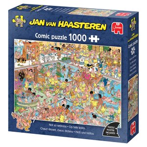 Puzzel Jan van Haasteren Op Hete Kolen - 1.000 st. - afbeelding 3
