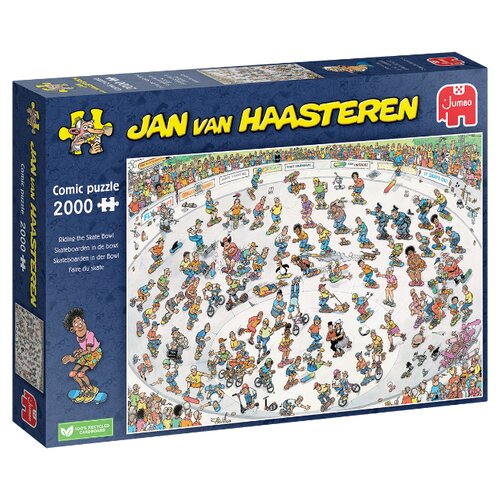 Puzzel Jan van Haasteren Skatebowl 2000