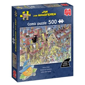Puzzel Jan van Haasteren Trick or Treat - 500 st. - afbeelding 1