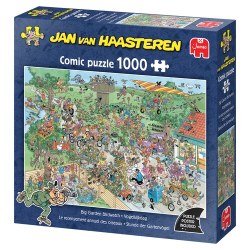 Puzzel Jan van Haasteren - Vogelkijkdag - 1.000 st. - afbeelding 3