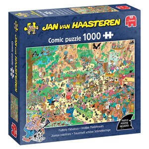 Puzzel Jan van Haasteren Vrolijke Fladderaars - 1.000 st. - afbeelding 1