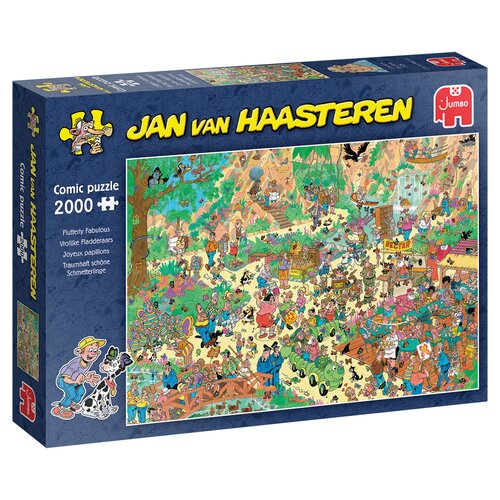 Puzzel Jan van Haasteren Vrolijke Fladderaars - 2.000 st. - afbeelding 1