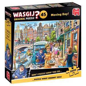 Puzzel Jan van Haasteren - Wasgij Original 45 - Verhuisdag! - 1.000 st. - afbeelding 1