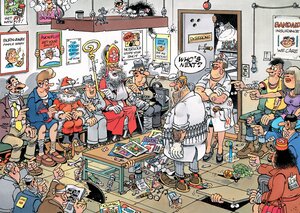 Puzzel Jan van Haasteren - Wie is de Volgende? - 500 st. - afbeelding 2