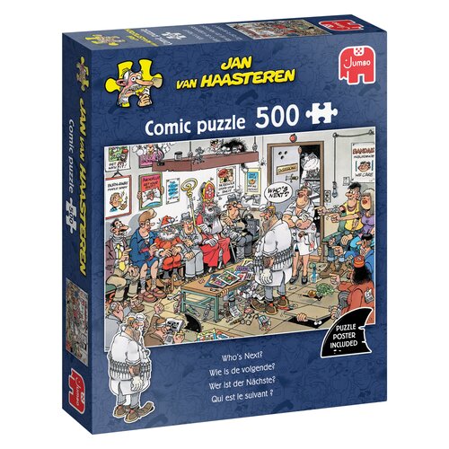 Puzzel Jan van Haasteren - Wie is de Volgende? - 500 st. - afbeelding 1