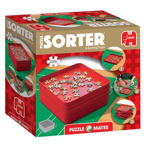 Puzzel Sorteerbakjes 6 trays 20x20 cm