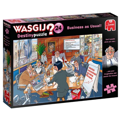 Puzzel Wasgij 24 Business As Usual 1000
