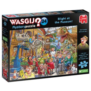 Puzzel Wasgij 24 Paniek in het Museum 1000