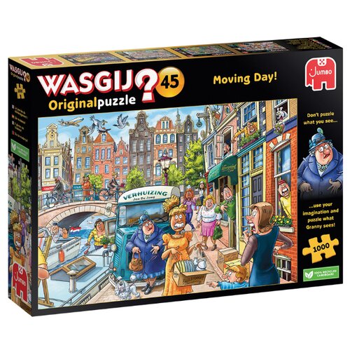 Puzzel Wasgij 45 Verhuisdag! 1000