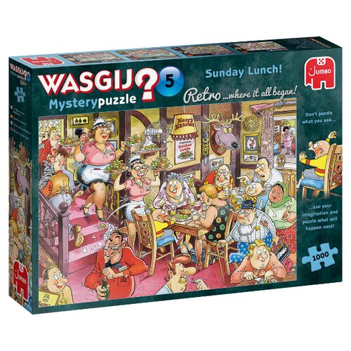 Puzzel Wasgij 5 Zondagse Lunch! 1000