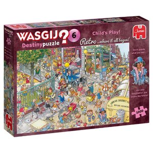 Puzzel Wasgij 6 Kinderspel 1000