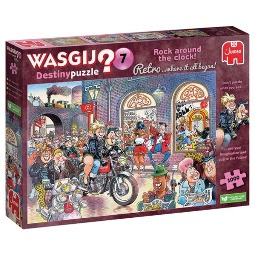 Puzzel Wasgij 7 Rock around the clock! 1000