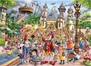Puzzel Wasgij Efteling 1000 - afbeelding 2