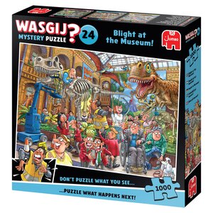Puzzel Wasgij Mystery 24 - Paniek In Het Museum! - 1.000 st. - afbeelding 3