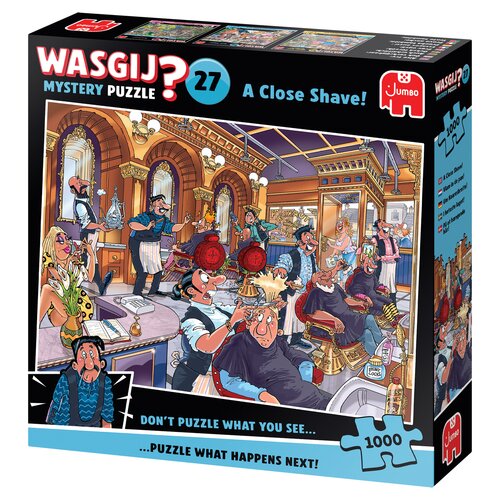 Puzzel Wasgij Mystery 27 - Vlam In De Pan! - 1.000 st. - afbeelding 3