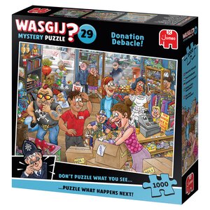 Puzzel Wasgij Mystery 29 - Donatiedebacle! - 1.000 st. - afbeelding 3