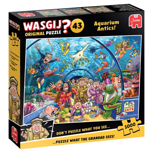 Puzzel Wasgij Original 43 - Niet In De Haak! - 1.000 st. - afbeelding 1