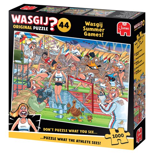 Puzzel Wasgij Original 44 - Zomerspelen! - 1.000 st. - afbeelding 3